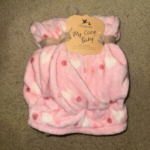 Pink Heart Blanket